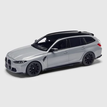 BMW M3 TOURING (G81) modellautó 1:18 szürke (Brooklyn Grey)