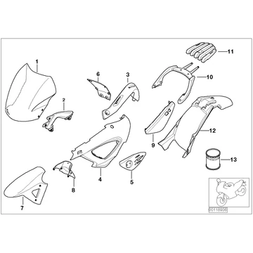 Touch-up stick set, titan-silber met.