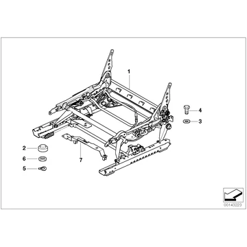seat mechanism left