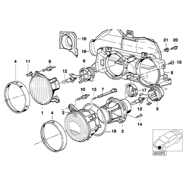 Supporting frame right