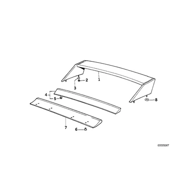 Rear spoiler