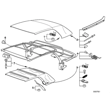 Repair kit f column C ceiling insert