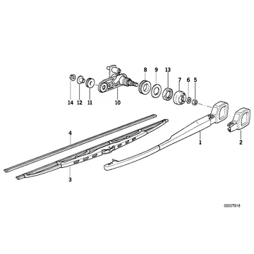Wiper arm