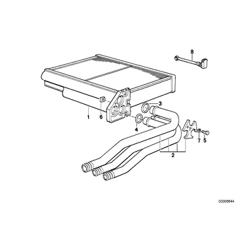 Heater radiator
