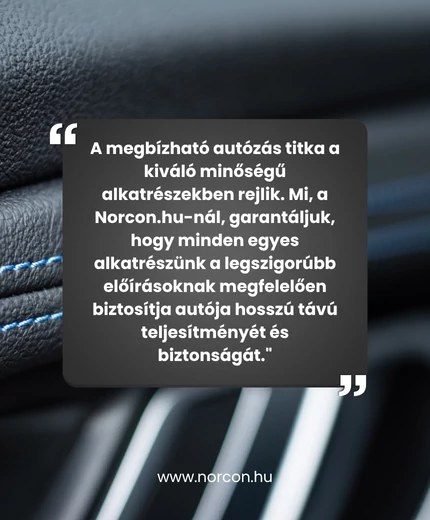 Minőség, ami visszahoz.