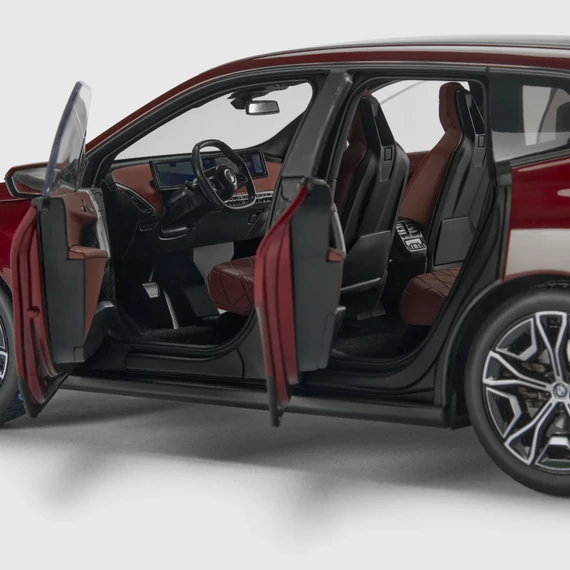 BMW iX modellautó 1:18 részletes belső tér nyitható ajtókkal
