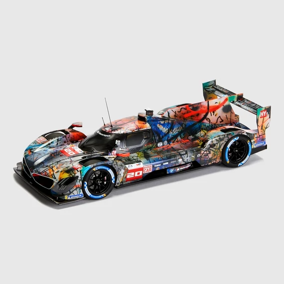 BMW JULIE MEHRETU ART CAR 1:18 oldalnézet