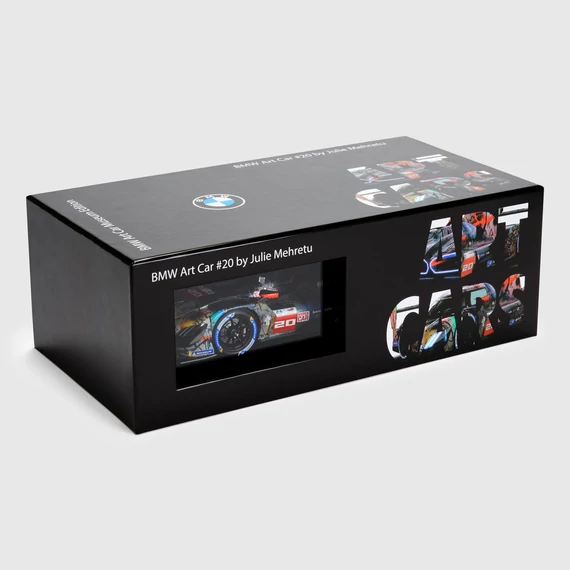 BMW JULIE MEHRETU ART CAR 1:18 doboz