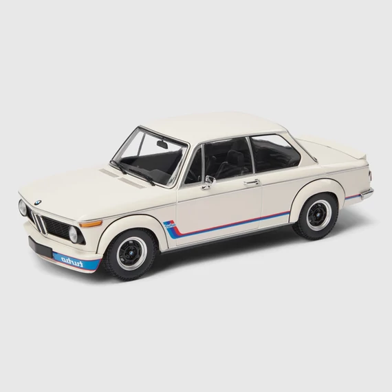 BMW 2002 TURBO modellautó 1:18 fehér