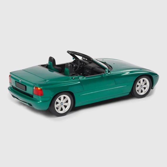 BMW Z1 ROADSTER modellautó 1:18 zöld (Urgrün) oldalnézet