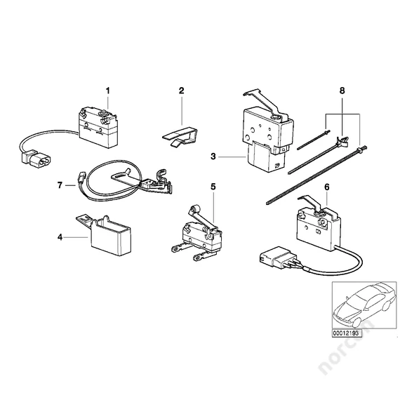 Dead center check micro switch