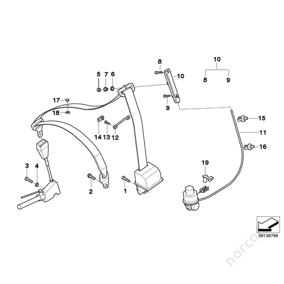 Securing pin