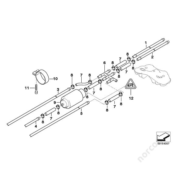 Universal socket housing uncoded