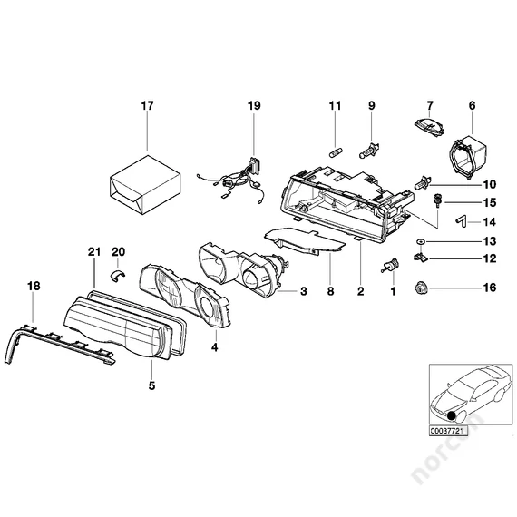 Gasket left