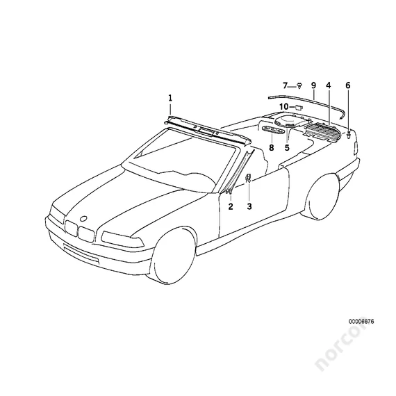 Edge protection f air outlet grille