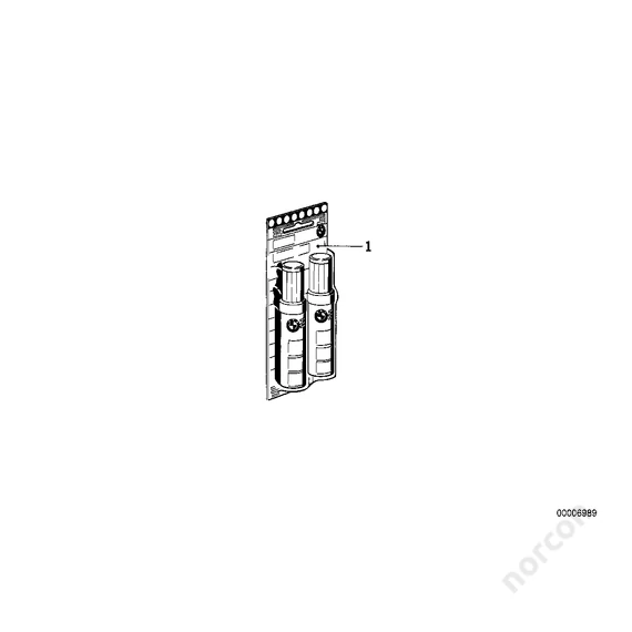 Touch-up stick set, Orientblau met.