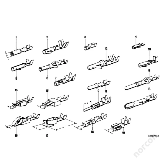 Double leaf spring contact
