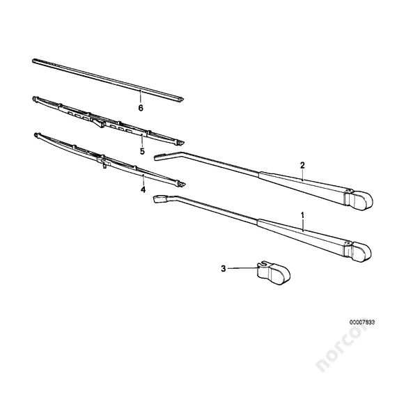 Wiper rubber