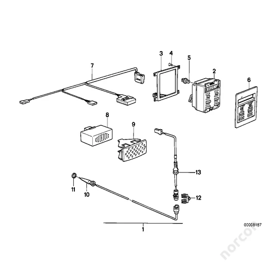 Outside temperature sensor