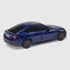 BMW i4 modellautó 1:18 kék (frozen blue) oldalnézet