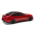BMW M3 LCI (G80) modellautó 1:18 piros (Toronto Red) oldalnézet