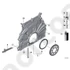 BMW F39 X2 18i B38C, Timing case cover - Dowel
