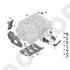 BMW F45 214d, Engine block mounting parts - Dowel